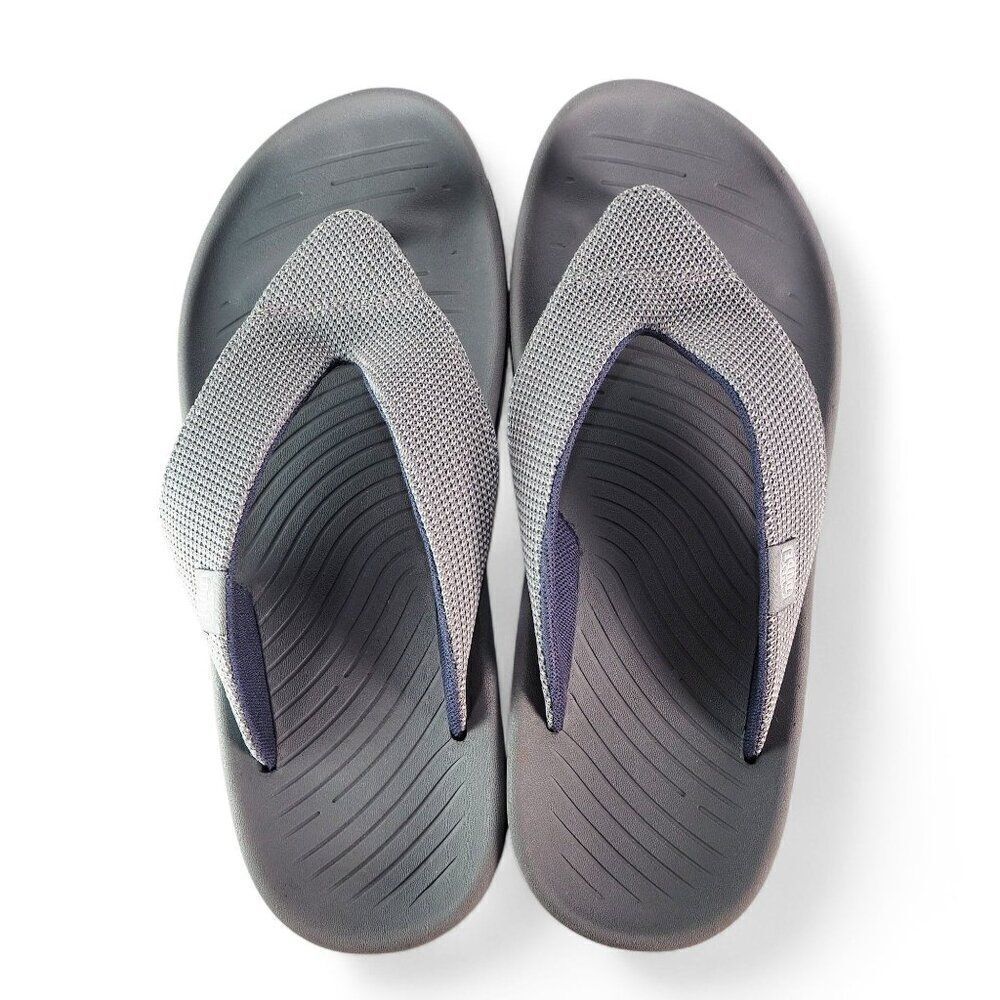 Hey Dude Milo Slip-on Thong Sandals Grey 40125-030 Men's 9 Women's 11 - Picture 9 of 10